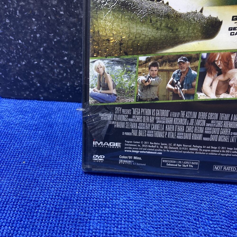 Mega Python Vs. Gatoroid (DVD, 2011) - Picture 3 of 7